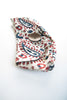 705 Classic Button Clutch - Paisley