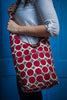 703 Classic Hippy Bag - Red Dots