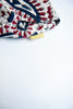 705 Classic Button Clutch - Paisley