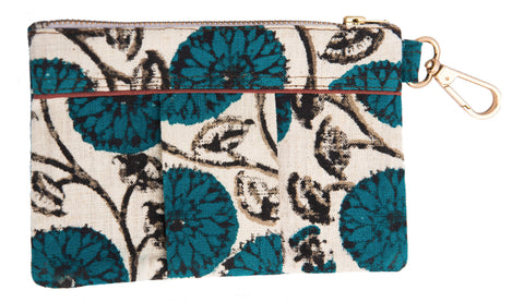 141014 Zipper Wallet - Heritage Blue