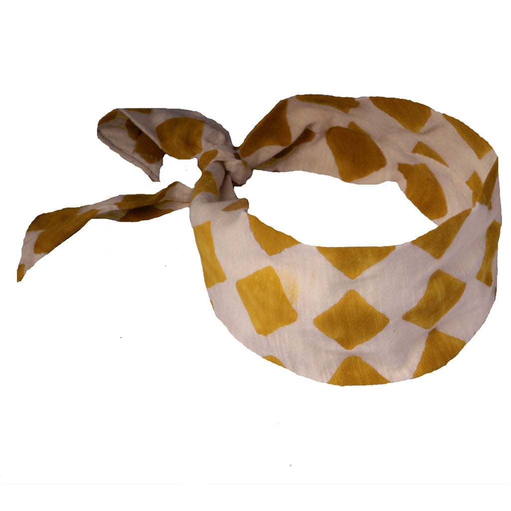 NL140902 Headband-Mustard Squares