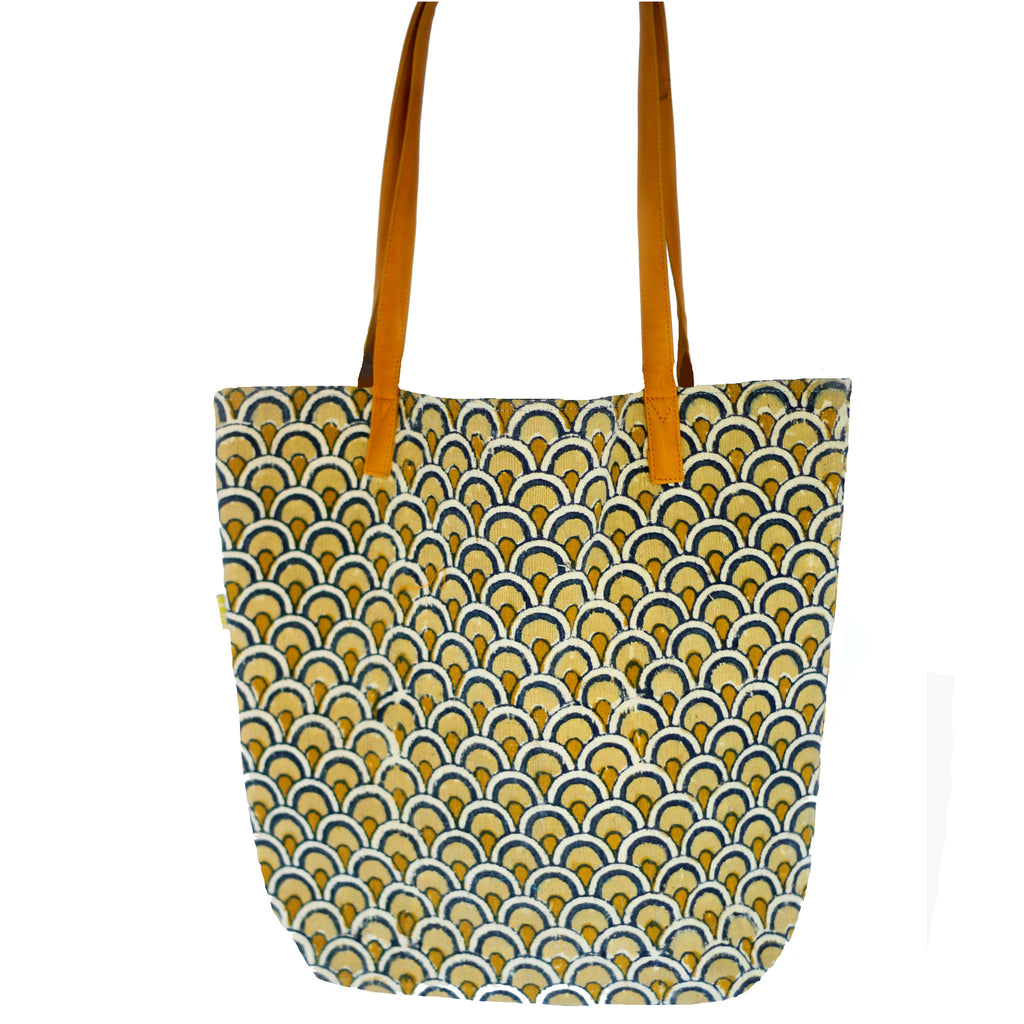 NL140505 Bucket Tote- Peacock