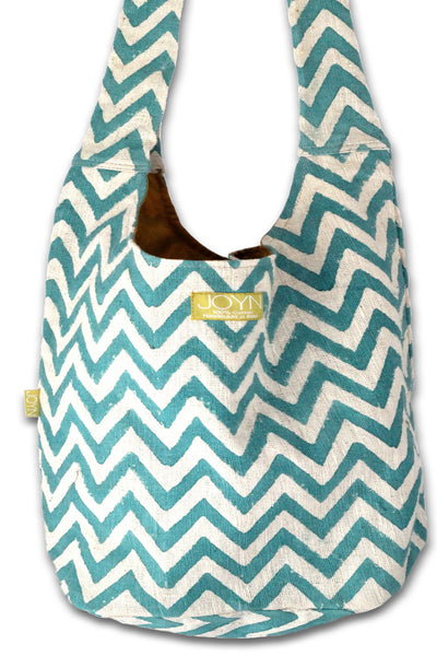 141608 Hippy Bag - Lucite Chevron