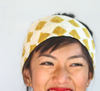 NL140902 Headband-Mustard Squares