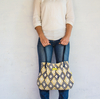 NL140603 Mary Jane Bag-Navy Diamonds