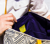 NL140602 Mary Jane Bag-Mustard Squares