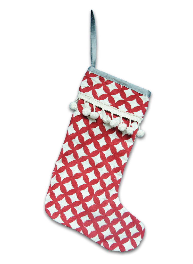 911 Stocking - Red Ornament
