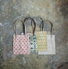 141063 Vegan Slender Tote - Scalloped Cross