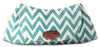 141028 Button Clutch - Lucite Chevron